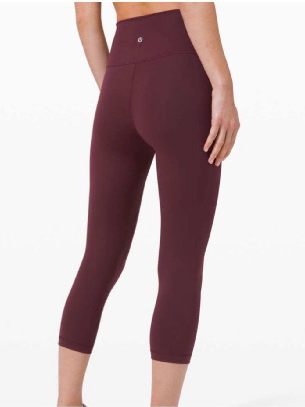 Lululemon capri Leggings in Deep Purple 10